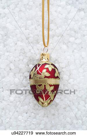 Red and gold bauble View Large Photo Image Stock Photo - Red and gold bauble. Fotosearch