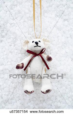 Teddy bear christmas decoration View Large Photo Image Picture - Teddy bear christmas decoration. Fotosearch
