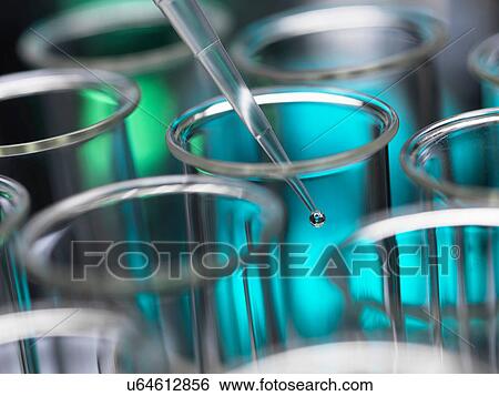 Analytical chemistry - sample being pipetted into test tube for analysis in laboratory View Large Photo Image Stock Photograph - Analytical chemistry - sample being pipetted into test tube for analysis in laboratory. Fotosearch