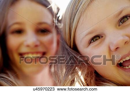 Stock Image - Children laughing. Fotosearch