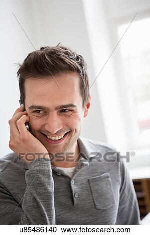 Mature man on telephone call View Large Photo Image Stock Image - Mature man on telephone call. Fotosearch