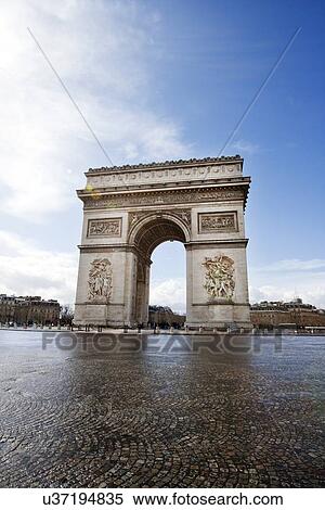 Stock Photography - Arc de Triomphe. Fotosearch