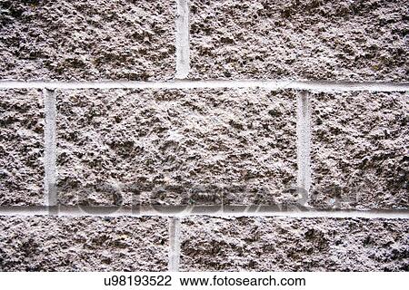Stock Image - Close-Up of Brick Wall. Fotosearch