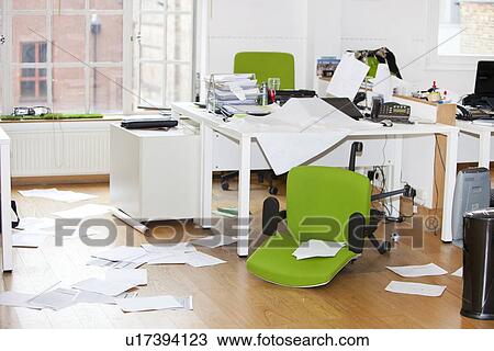 Close-up view of ransacked office View Large Photo Image Stock Image - Close-up view of ransacked office. Fotosearch