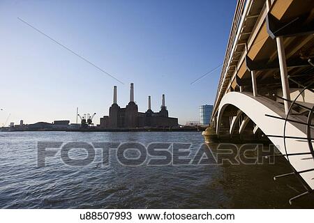 View of Battersea Power Station View Large Photo Image Stock Image - View of Battersea Power Station. Fotosearch