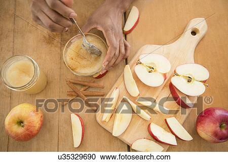 Apple sauce making View Large Photo Image Stock Image - Apple sauce making. Fotosearch