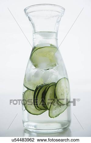 Close up of cucumber drink, studio shot View Large Photo Image Stock Image - Close up of cucumber drink, studio shot. Fotosearch