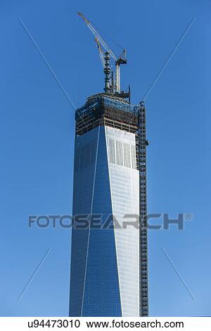 Freedom Tower under construction View Large Photo Image Stock Image - Freedom Tower under construction. Fotosearch