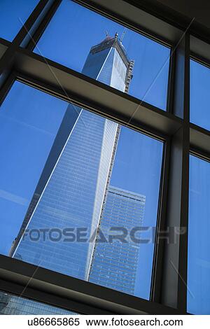 Stock Photography - Freedom Tower under construction. Fotosearch