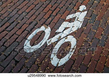 Stock Image - Motorcycle parking sign. Fotosearch