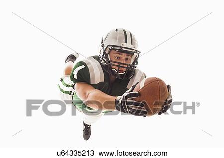 Portrait of American football player View Large Photo Image Stock Image - Portrait of American football player . Fotosearch