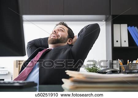 Portrait of cheerful businessman View Large Photo Image Stock Image - Portrait of cheerful businessman. Fotosearch