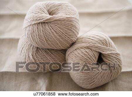 Studio Shot of balls of wool View Large Photo Image Stock Photo - Studio Shot of balls of wool. Fotosearch