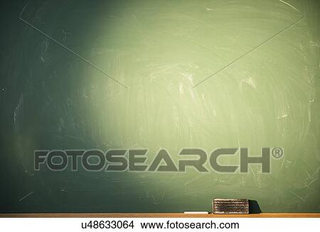 Picture - Studio Shot of chalkboard. Fotosearch