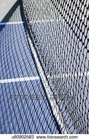 Tennis court net View Large Photo Image Stock Image - Tennis court net. Fotosearch