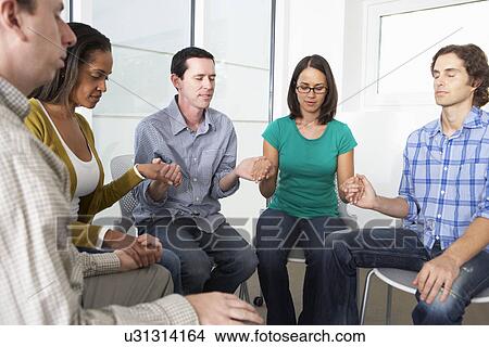 Bible Group Praying Together View Large Photo Image Picture - Bible Group Praying Together. Fotosearch