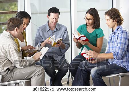 Bible Group Reading Together View Large Photo Image Stock Photography - Bible Group Reading Together. Fotosearch