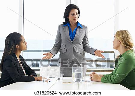 Group Of Women Meeting In Office View Large Photo Image Picture - Group Of Women Meeting In Office. Fotosearch