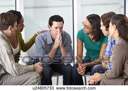 Meeting Of Support Group View Large Photo Image Stock Image - Meeting Of Support Group. Fotosearch