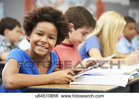 Pupils In Class Using Digital Tablet View Large Photo Image Stock Photograph - Pupils In Class Using Digital Tablet. Fotosearch