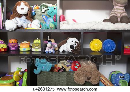 Baby toys arranged on shelves, Laguna Beach, California, USA View Large Photo Image Stock Photography - Baby toys arranged on shelves, Laguna Beach, California, USA. Fotosearch