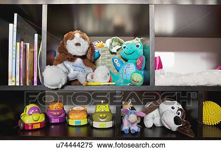 Baby toys arranged on shelves, Laguna Beach, California, USA View Large Photo Image Stock Photography - Baby toys arranged on shelves, Laguna Beach, California, USA. Fotosearch