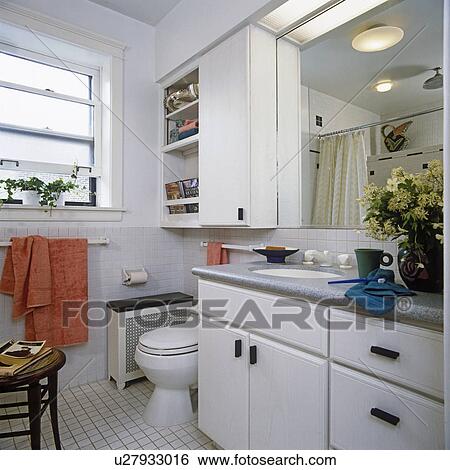 Bathrooms Master Bath With Vanity Toilet Storage Corian