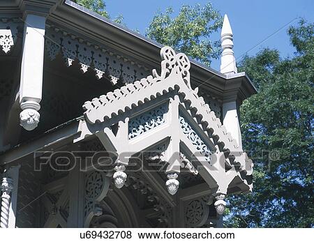 Stock Photo - Close-up of traditional house. Fotosearch