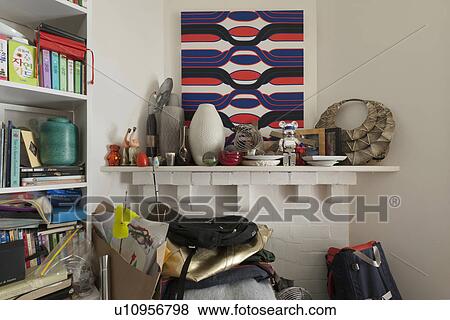 Cluttered room in traditional home; Sydney; Australia View Large Photo Image Stock Photo - Cluttered room in traditional home; Sydney; Australia. Fotosearch
