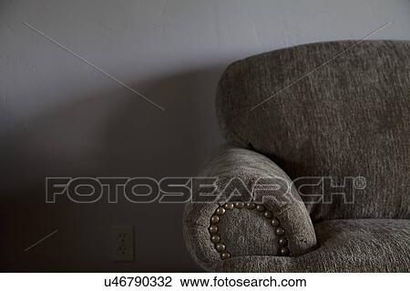 Detail arm of comfy sofa; Porterville; California; USA View Large Photo Image Stock Image - Detail arm of comfy sofa; Porterville; California; USA. Fotosearch