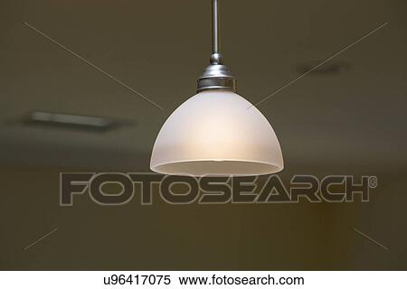 Stock Photography - Detail contemporary pendant light. Fotosearch