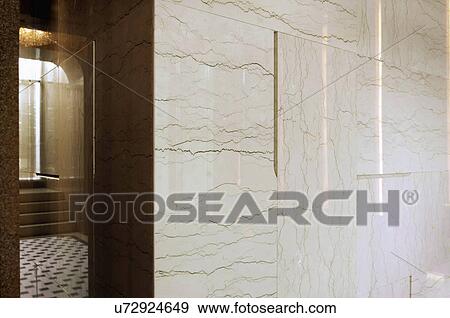 Detail marble tiled wall View Large Photo Image Stock Photo - Detail marble tiled wall. Fotosearch