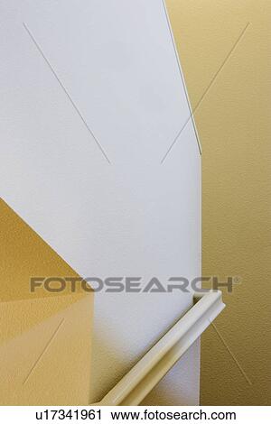 Stock Image - Detail of hand rail; Aliso Viejo; California; USA. Fotosearch