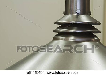 Picture - Detail of metal light; Oxnard; California; USA. Fotosearch