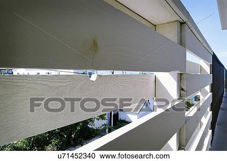 Detail of white wooden fence View Large Photo Image Stock Image - Detail of white wooden fence. Fotosearch
