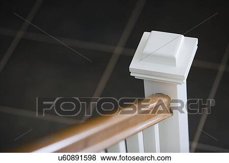 Detail of wooden hand rail; Aliso Viejo; California; USA View Large Photo Image Stock Photo - Detail of wooden hand rail; Aliso Viejo; California; USA. Fotosearch