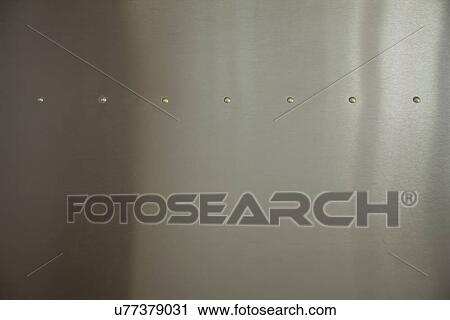 Stock Image - Detail stainless steel; Carpinteria; California; USA. Fotosearch