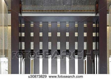 Detail wooden room divider View Large Photo Image Stock Photo - Detail wooden room divider. Fotosearch
