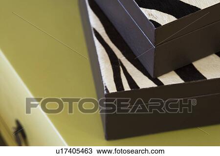 Detail zebra print trinket boxes; Aliso Viejo; California; USA View Large Photo Image Stock Image - Detail zebra print trinket boxes; Aliso Viejo; California; USA. Fotosearch