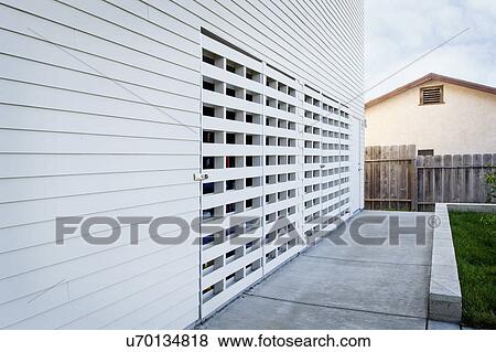 Stock Photo - Exterior view of residential structure, San Diego, California, USA. Fotosearch