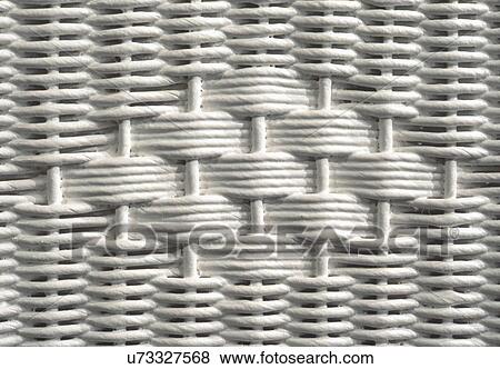 Full frame shot of white wicker furniture View Large Photo Image Stock Photo - Full frame shot of white wicker furniture. Fotosearch