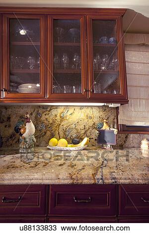 Glass front cabinets; Laguna Beach; California; USA View Large Photo Image Stock Image - Glass front cabinets; Laguna Beach; California; USA. Fotosearch