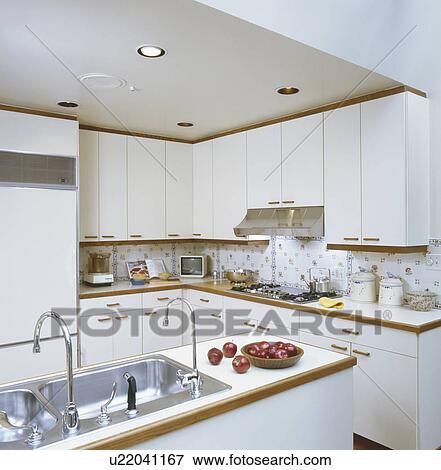 Stock Photo - Interior of vintage domestic kitchen. Fotosearch