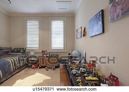 Little boy's room with lots of toys; Sydney; Australia View Large Photo Image Stock Image - Little boy's room with lots of toys; Sydney; Australia. Fotosearch