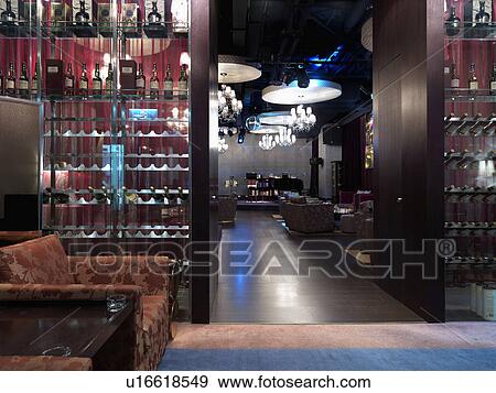 Lounge area inside nightclub View Large Photo Image Stock Photo - Lounge area inside nightclub. Fotosearch