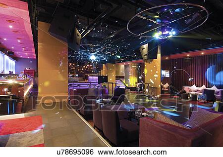 Lounge area inside nightclub View Large Photo Image Stock Photograph - Lounge area inside nightclub. Fotosearch
