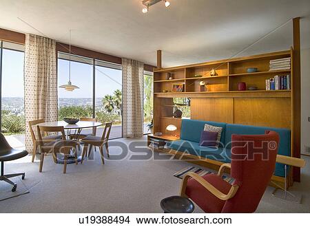 Modern living room; San Diego; California; USA View Large Photo Image Picture - Modern living room; San Diego; California; USA. Fotosearch