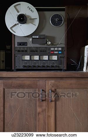 Old Reel to reel simul sync; Porterville; California; USA View Large Photo Image Stock Photo - Old Reel to reel simul sync; Porterville; California; USA. Fotosearch