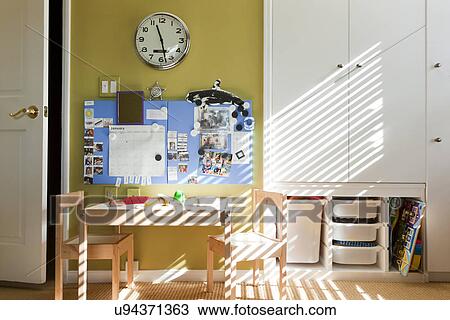 Play table in kids room; Burbank; California; USA View Large Photo Image Stock Image - Play table in kids room; Burbank; California; USA. Fotosearch