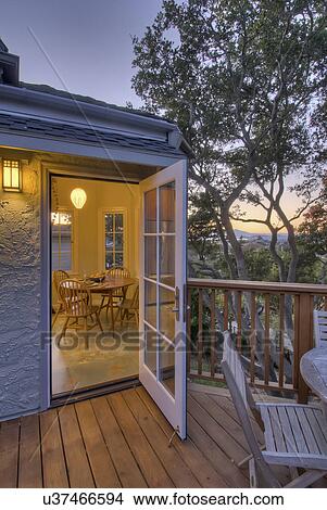 Picture - Residential deck remodel, Berkeley, California, USA. Fotosearch